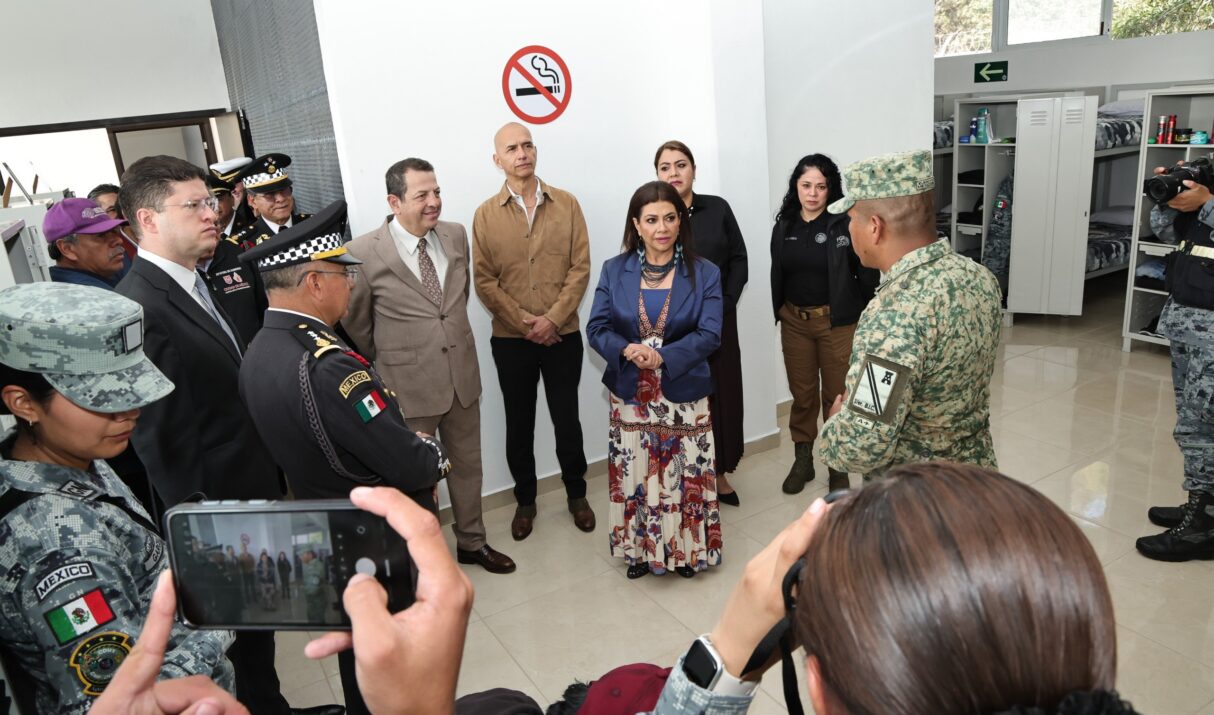 Reconoce Clara Brugada labor de la Guardia Nacional en su Séptimo Aniversario durante la Inauguración de sus instalaciones en Tláhuac